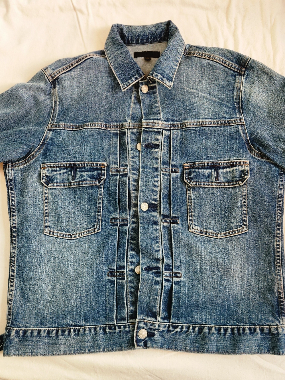 Uniqlo Men's Medium Blue Denim Jacket